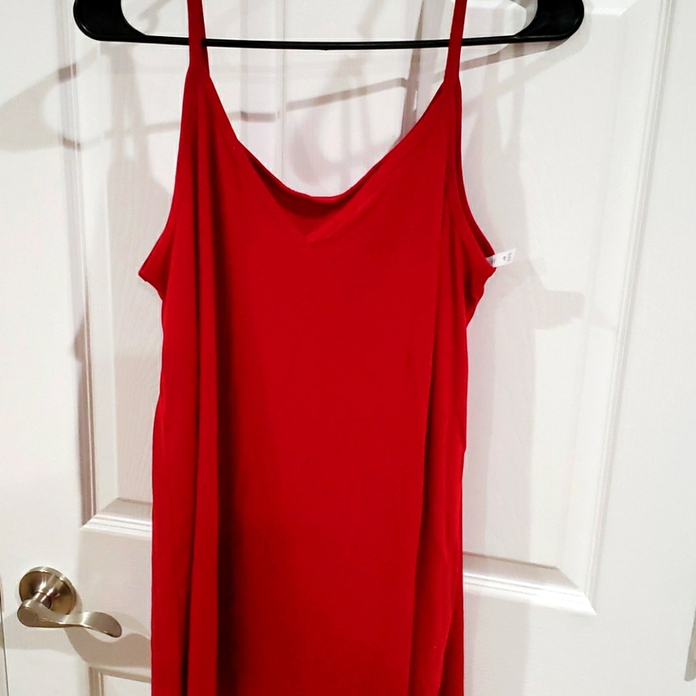 Spaghetti strap tunic...REVERSIBLE